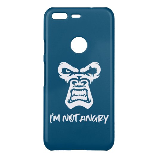 I'm Not Angry, The Monkey Uncommon Google Pixel Case (Back)