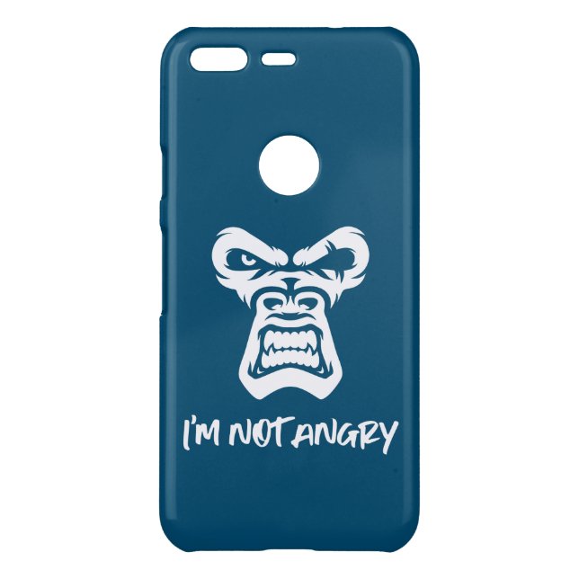 I'm Not Angry, The Monkey Uncommon Google Pixel Case (Back)