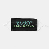 I'm Not Bossy I am The Boss Saying Adult Cloth Face Mask (Front, Folded)