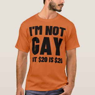 Im not gay but 20 is 20 4 T-Shirt