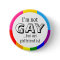 I'm not gay but my girlfriend is