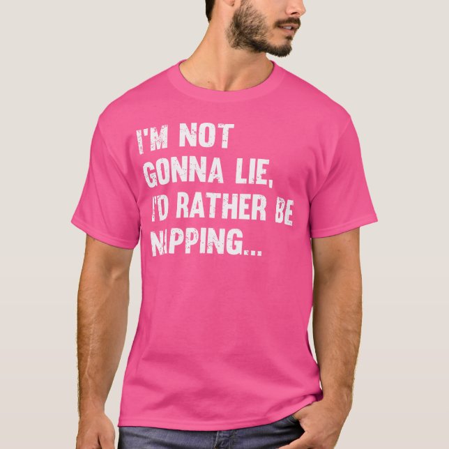 I'M Not Gonna Lie I'D Rather Be Diving Ngl T-Shirt (Front)