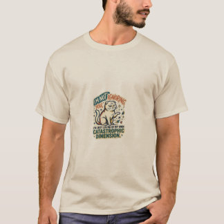 I'm Not Ignoring You Funny Cat T-Shirt | Sarcastic