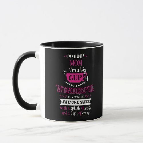 Im Not Just a Personalized Typography Mug