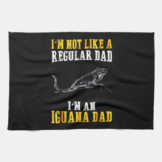 I'm not like a regular dad kitchen towel (Horizontal)