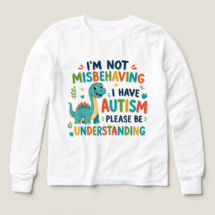 I'm not misbehaving I have autism Tri-Blend Shirts