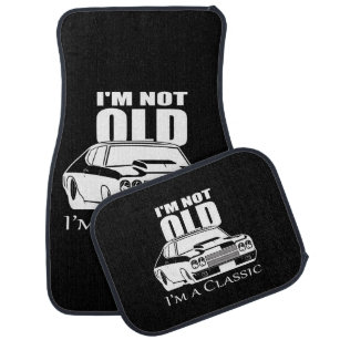 Old Muscle Car Car Floor Mats Zazzle