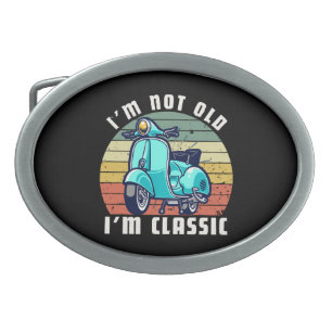 im-not-old-im-classic belt buckle