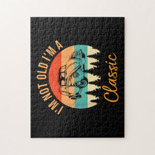 I'm Not Old I'm Classic Car Retro Vintage Funny Ca Jigsaw Puzzle