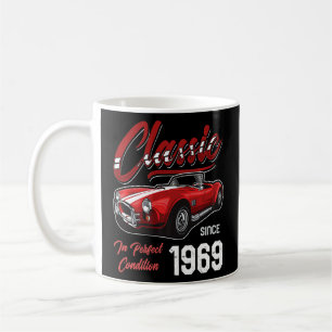 I'm Not Old I'm Classic Car Vintage Born In 1969 Coffee Mug
