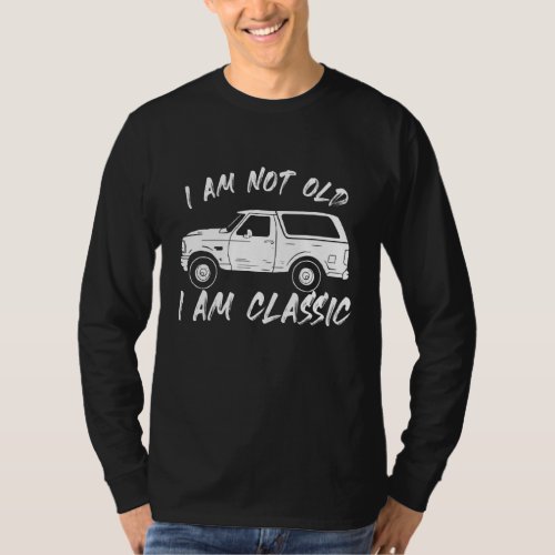 Im Not Old Im Classic Funny Car Graphic  Mens   T_Shirt