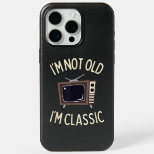 I'm Not Old I'm Classic Funny old TV Graphic iPhone 15 Pro Max Case