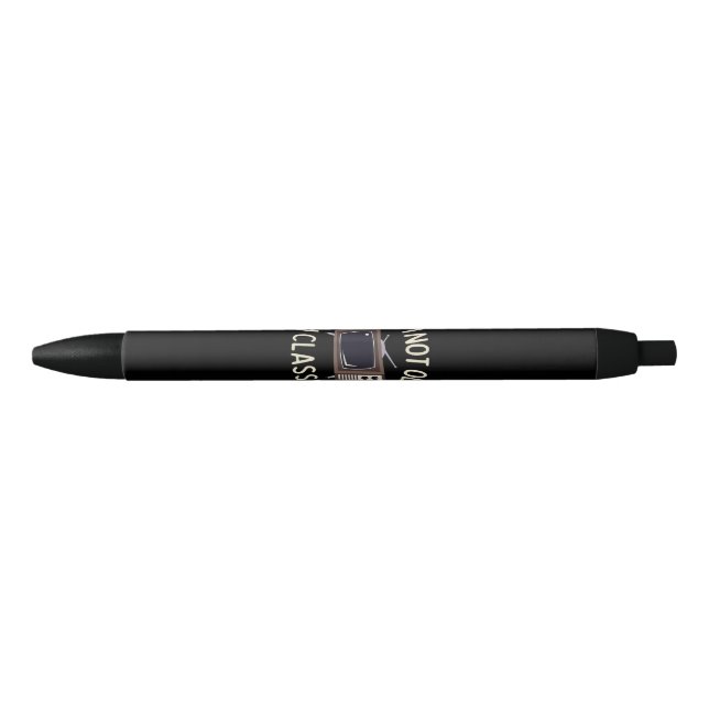 I'm Not Old I'm Classic Funny old TV Graphic Pen (Front)