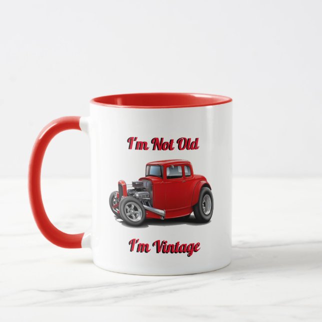I'm Not Old, I'm Vintage Coffee Mug (Left)