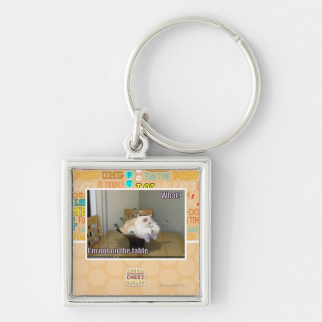 I'm not on the table keychain (Front)