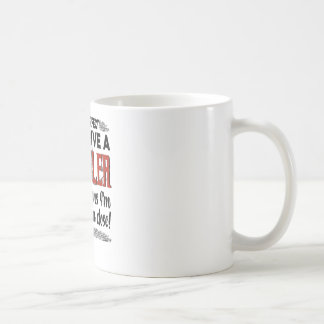 i'm not perfect but i drive a chrysler which means coffee mug