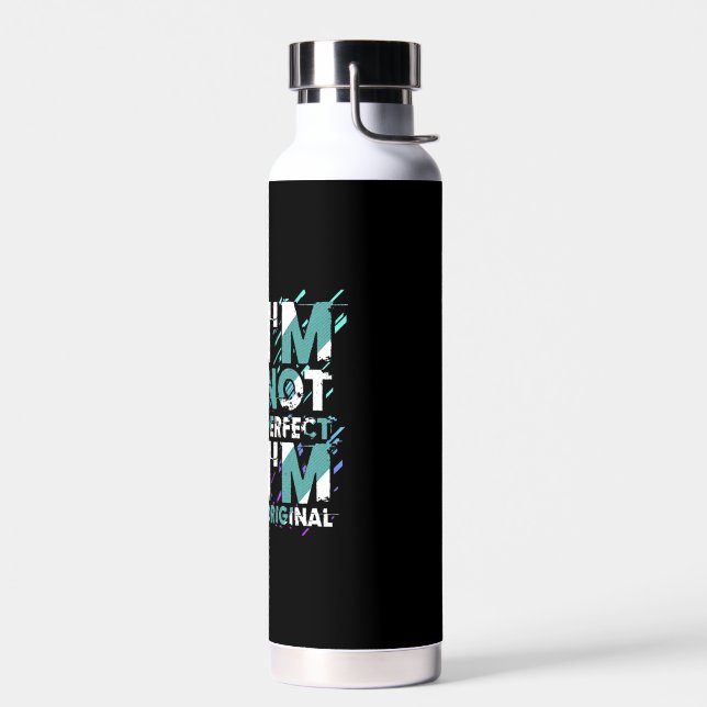 I'M NOT PERFECT I'M ORIGINAL  WATER BOTTLE (Left)