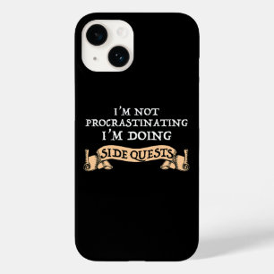 I'm Not Procrastinating - I'm Doing Side Quests Case-Mate iPhone 14 Case