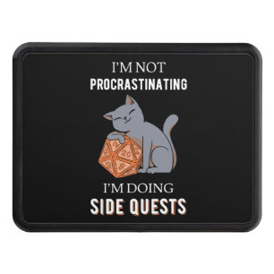 I'm Not Procrastinating I'm Doing Side Quests III Hitch Cover