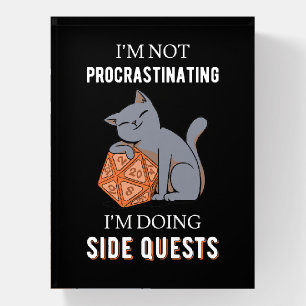I'm Not Procrastinating I'm Doing Side Quests III Paperweight