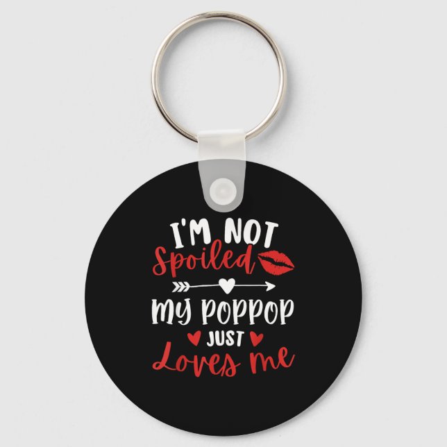 I'm Not Siled My P P Loves Me Family Reunion Match Keychain (Front)