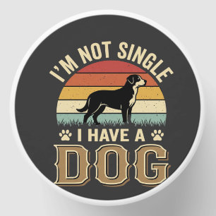 Im Not Single Dog Lover Vintage Mini Candle Favors