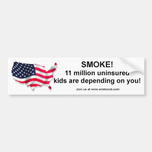 Im not smoking Im insuring the Children Bumper Sticker