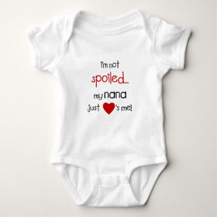 Daddy Wont Mommy might Nana will Baby Infant Snapsuit Girl Boy Family Funny K19 