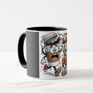 I'm Not Tired I'm Just Fueled By Caffeine Funny St Mug