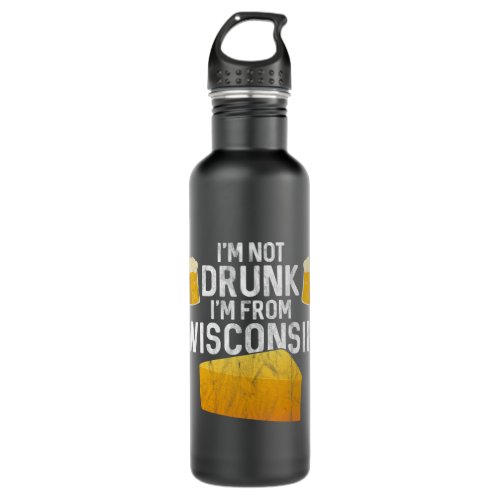 Im Not Yelling Im Argentinian Funny Argentina Pr Stainless Steel Water Bottle