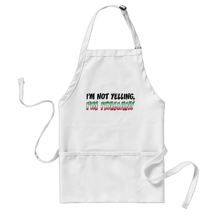 italian apron