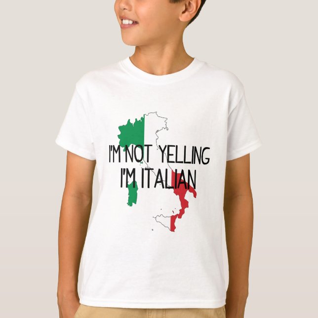 I'm not yelling T-Shirt (Front)