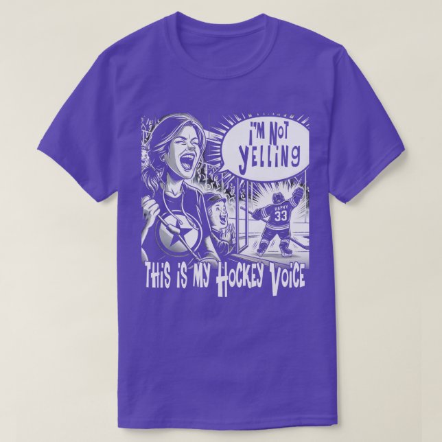Im Not Yelling This Is My Sports Mom Voice T-Shirt (Design Front)