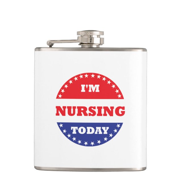 I'm Nursing Today Flask (Front)