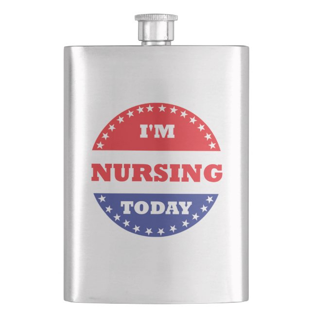 I'm Nursing Today Flask (Front)