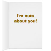 I'm nuts about you! cards (Inside (Right))