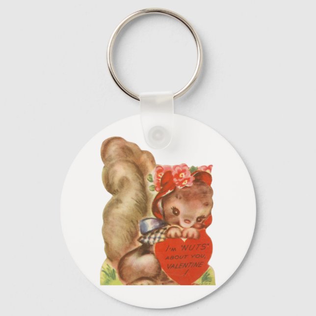 I'm Nuts About You Keychain (Front)