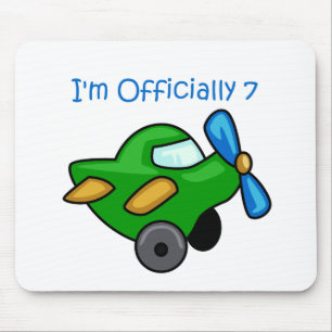 I'm Officially 7, Jet Plane Mouse Pad