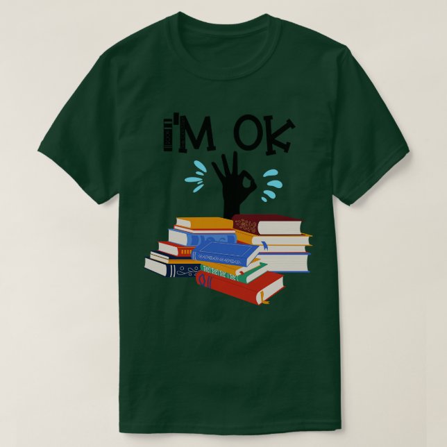 Im Ok Book 7 T-Shirt (Design Front)