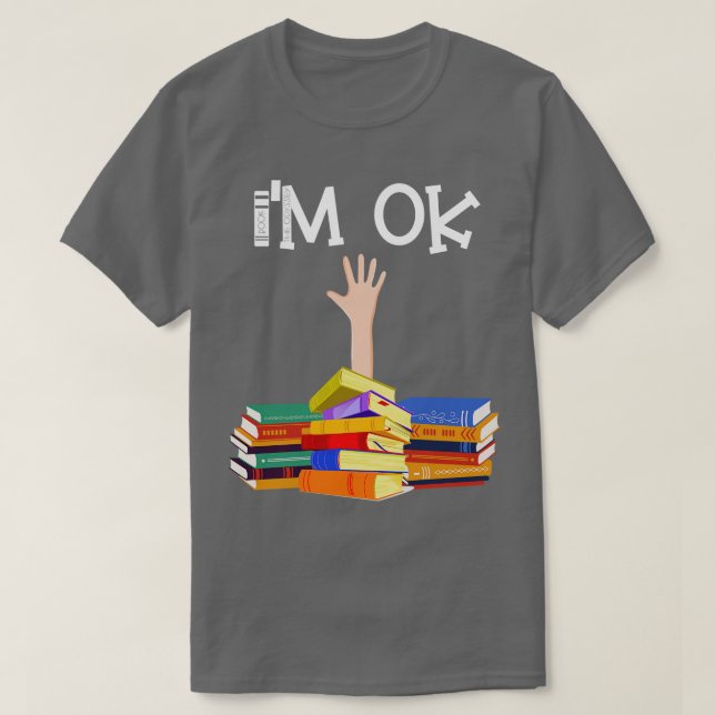 Im Ok Book 8 T-Shirt (Design Front)