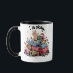 I'm Okay Funny Quilting Christmas Lovers Mug<br><div class="desc">Im Oky Quilt,  Quilting Humor Christmas,  Quilter Inside Joke,  Festive Sewing Meme,  Crafty Holiday Shirt,  Funny Quilt Block,  OKY Quilt Lover,  Cozy Christmas Craft,  Quilting Community Gift,  Holiday Maker Humor</div>