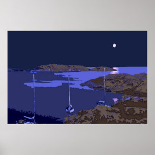 I'm on a Boat Poster