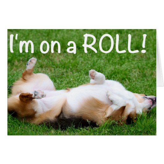 i'm on a ROLL! Cards (Front Horizontal)
