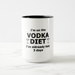 I'm On The Vodka Diet Mug