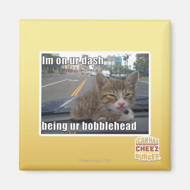 Im on ur dash magnet (Front)