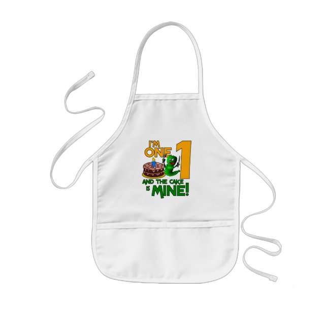 I'M ONE! bib Kids' Apron (Front)