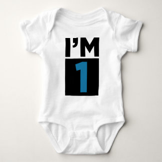 I'm One Blue First Birthday Shirt