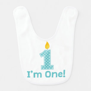 I'm One Boy Bib