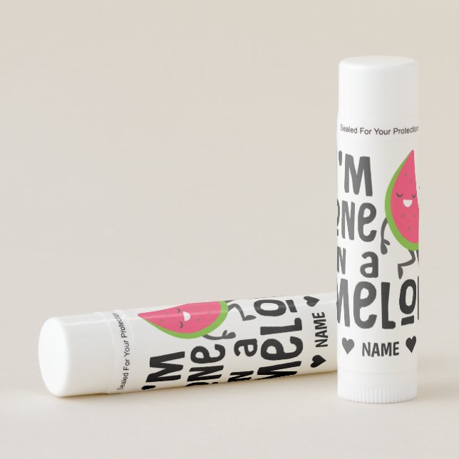 I'm One in a "Melon" Lip Balm (Front)