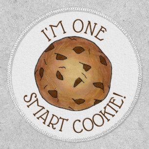 I'm One Smart (Chocolate Chip) Cookie Funny Foodie Patch